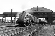 PHOTO  BR British Railways Steam Locomotive Class W1 60700  at Hornsey in 1958