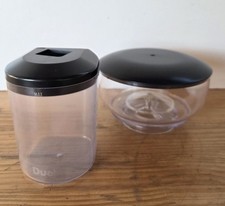 Bean Hopper And Grind Hoppe With Lid for Dualit CCG2 Conical Burr Coffee Grinder