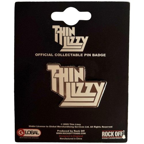 Thin lizzy pin - badge,