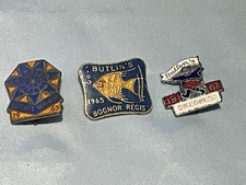 X3 VINTAGE 1960'S ENAMEL