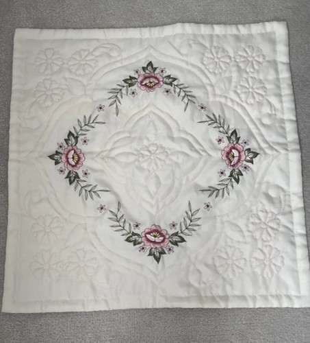 Vintage quilted floral