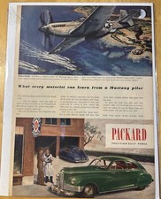 1949  magazine ad for PACKARD