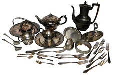 Vintage Silver Plate Serving