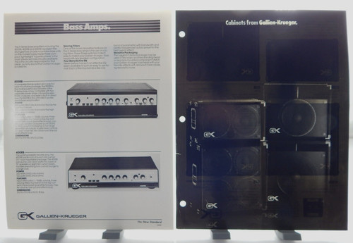 Gallien krueger 1980s90s bass - gallien,