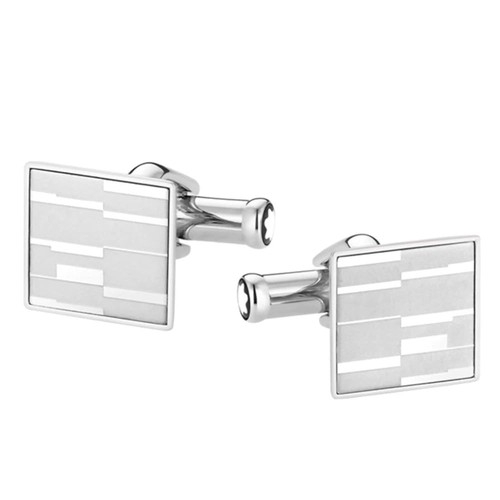 Montblanc cufflinks silver - cufflinks,