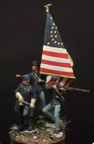 54mm resin american - 54mm, civil