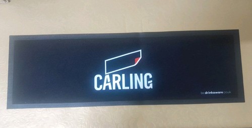 Carling rubber bar mat beer - carling,