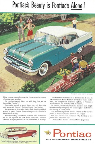 1955 pontiac bonneville - 1955,