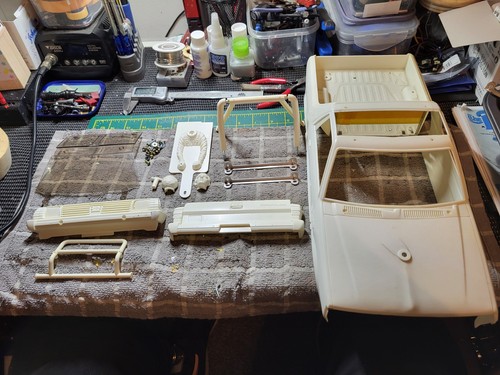 Tamiya vintage mudblaster body - vintage,