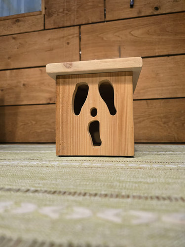 Small wooden hallowen - wooden,