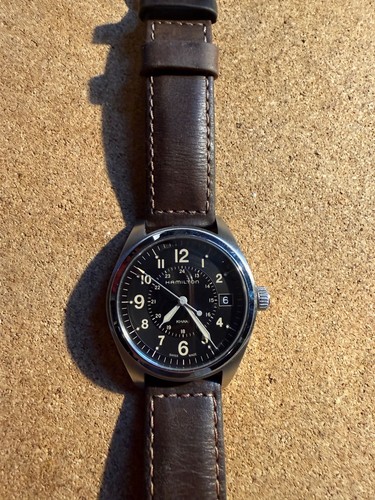 Hamilton khaki 40mm - khaki, quartz