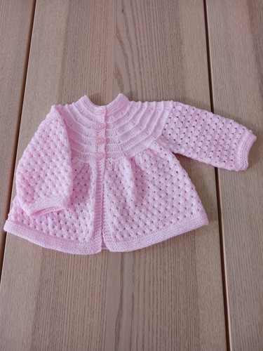 Pink baby matinee - pink,