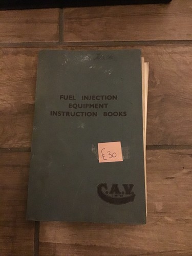 Cav fuel injection - fuel,