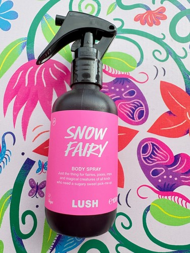 Lush snow fairy body spray - body,