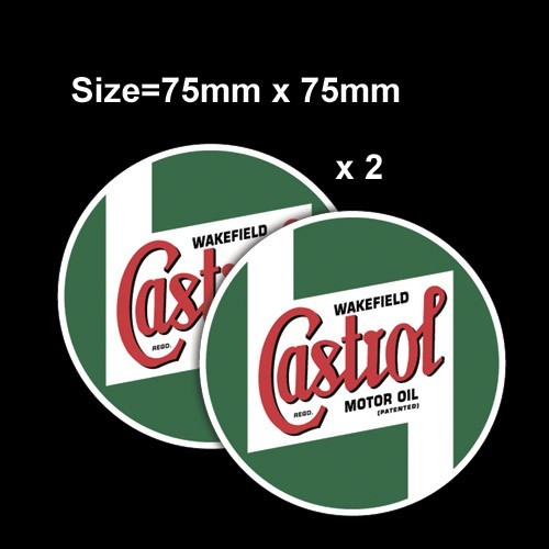 Castrol sticker - 2x,