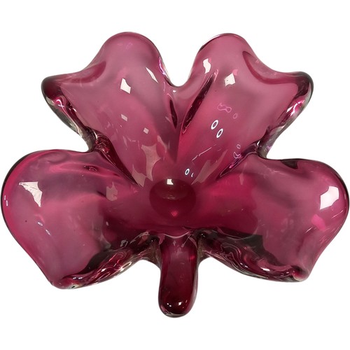 Vintage cranberry glass - cranberry,