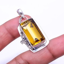 Bi Color Citrine 925 Sterling