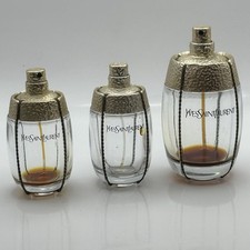 YSL Champagne Perfume Bottles X3 Empty