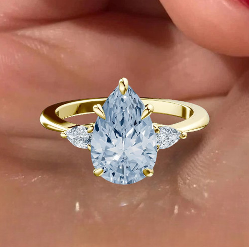 Pear lab grown diamond - 3.60,