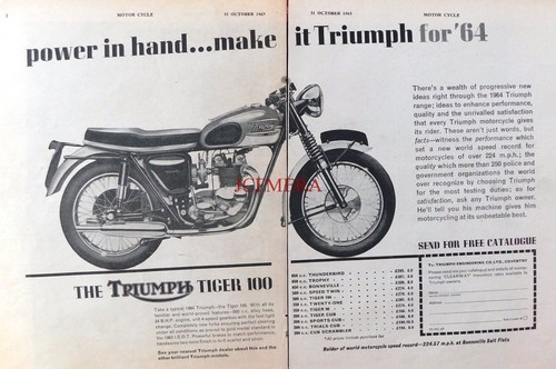 Triumph 500cc tiger 100 - 'tiger, &