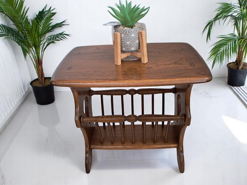 Vintage ercol magazine rack - magazine,