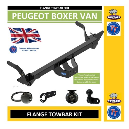 Flange towbar for peugeot - towbar,