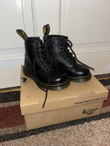 Infant girls martens black - infant,