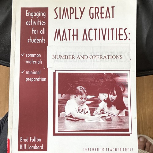 Simply great math activities - great,