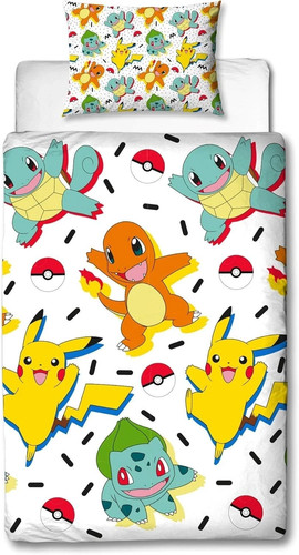 Pokemon single duvet cover - single, |