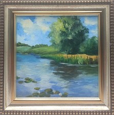 Original Oil Painting River