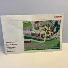 Marklin Z Gauge Model Trains And Railways Track Plan Brochure.