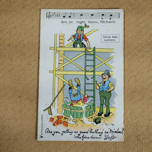 Original vintage postcard - vintage,