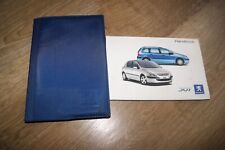 PEUGEOT 307 PRE F/L OWNERS MANUAL / HANDBOOK / WALLET  2001 - 2005