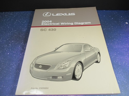 Oem lexus 430 manual model - sc,