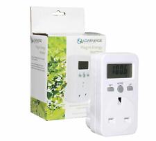 UK Plug-in Electricity Power Consumption Meter Energy Monitor Watt Kwh Analyzer
