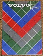 1985 VOLVO RANGE PRICE LIST -