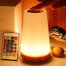Auxmir LED Night Light Touch & Remote Control Lamp for Bedside Baby or Kids Room