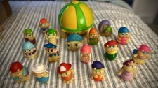 Vintage 1980’s Glo Friends Set! 16 Glo Bugs And One Glo Turtle