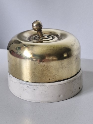 Antique brass ceramic light - antique,
