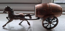 Vintage Horse with Wine Barrel Lighter