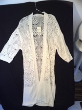 Ladies BNWT white longline