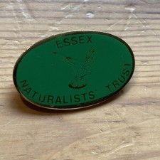 Vintage Pin Badge - Essex Naturalists’ Trust
