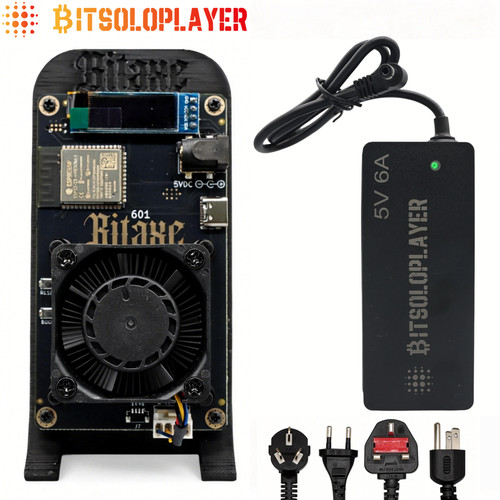 Bitaxe gamma 601 btc solo - bitaxe,