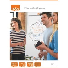 Nobo Flipchart Pad Squared 580x810mm 34631166