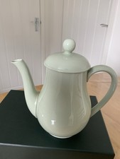 VINTAGE SPODE FLEMISH GREEN COFFEE POT