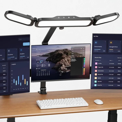 Desk lamp with clamp - lamp,