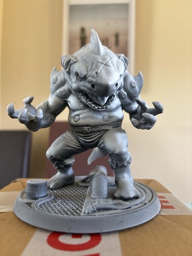 Street shark printed - , 3d