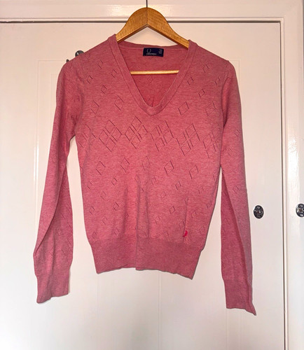 Fred perry pink cotton - fred, knit