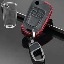 Remote Key Fob Ring Cover PU Leather Protect For Opel Vauxhall Adam Mokka Zafira