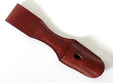 GERMAN ARMY WWII WW2 BROWN LEATHER K98 DRESS BAYONET FROG